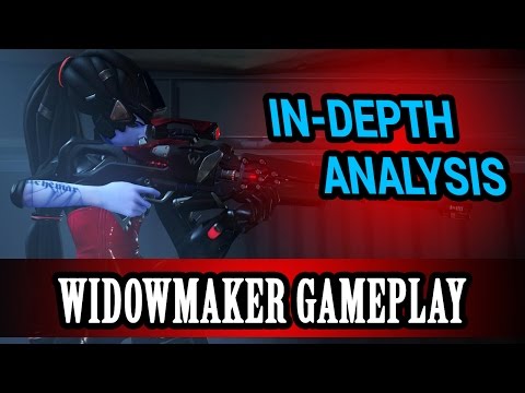 Overwatch - In-Depth Gameplay Analyis Episode 4 - WidowMaker: Positioning and Decision Making Video