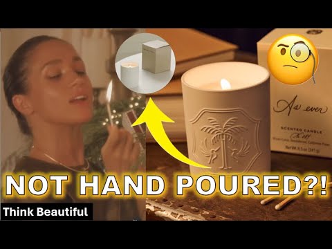 Meghan Markle Candle SCANDAL 🚨 No Wick?! Hand Poured Claim Under Serious Question!