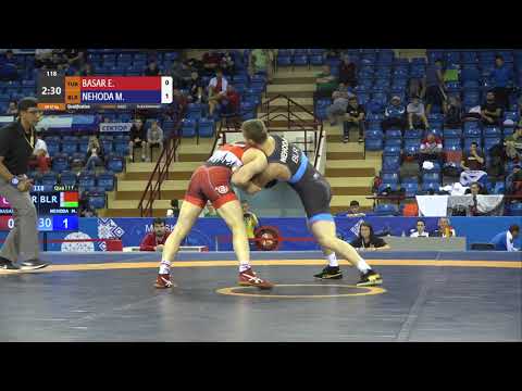 Qual. GR - 67 kg: E. BASAR (TUR) v. M. NEHODA (BLR)