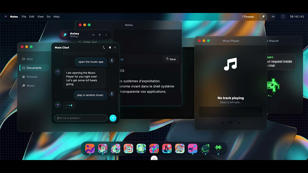 AnimaOS project preview