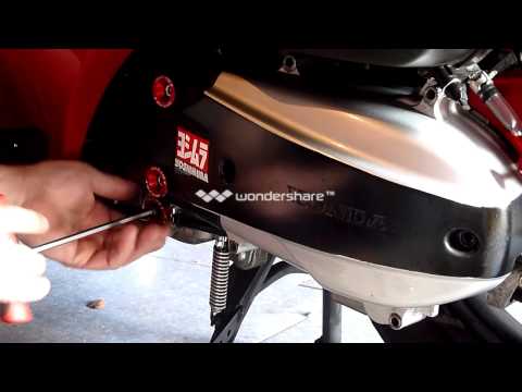 comment demonter honda pcx