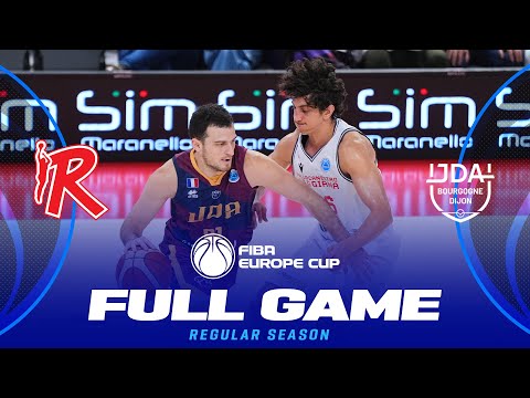 Pallacanestro Reggiana v JDA Dijon Basket | ull Basketball Game | FIBA Europe Cup 2025-26