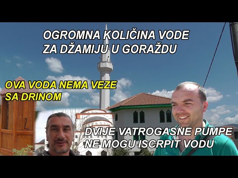 PRONALAŽENJE VODE U BIH  - GORAŽDE - Riči pronalazi ogromnu količinu vode za dzamiju
