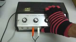 Video thumbnail for Eagle International RA 859 Analogue Spring Reverb Effect by RaveTracks