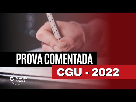 FGV - CGU - Technician - 2022: Annotated Exam | Prof. Marcelo Soares