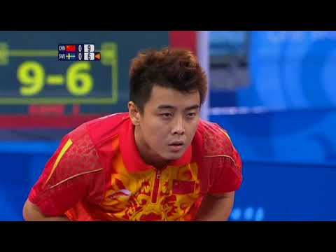 MS SF WANG Hao CHN vs Jorgen PERSSON SWE