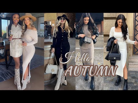 Moda OTOÑO INVIERNO 2024 Tendencias LO QUE SE LLEVA Ropa Temporada MUJER LOOKS BOTAS Y BOTINES 2024