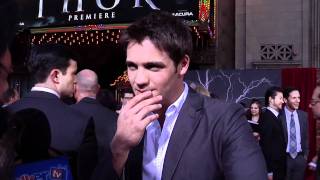 Steven R. McQueen Talks 'The Vampire Diaries' At 'Thor' Premiere