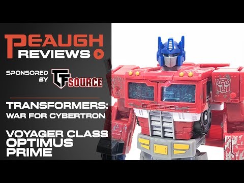 Video Review: Transformers: War for Cybertron SIEGE - Voyager Class OPTIMUS PRIME