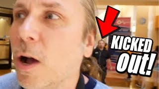 GOT IN HUGE TROUBLE!! KICKED OUT with DAVID DOBRIK!!! Brian Barczyk by Brian Barczyk