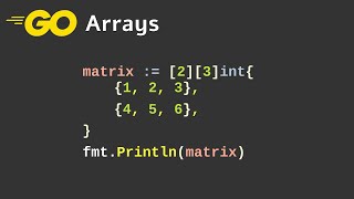 How to use arrays in Go language - Go programming language tutorial (10)