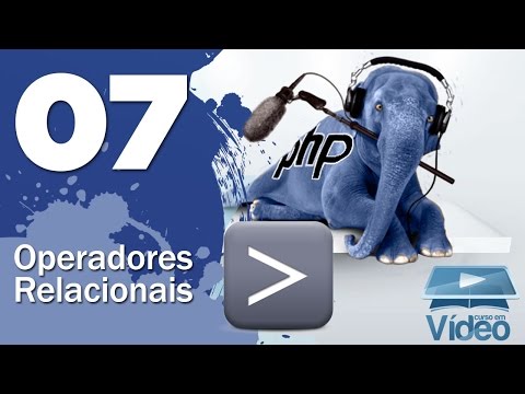 Operadores Relacionais Curso PHP Iniciante 07 Gustavo Guanabara