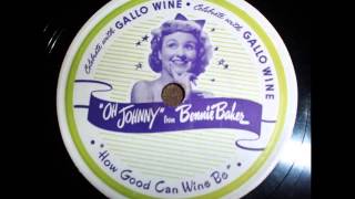 Bonnie Baker sings for Gallo Wine