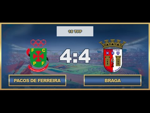 AFL. Portugal. Primera. Tour 16. Pacos de Ferreira - Braga