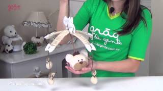 Móbile Urso Realeza Bege | Ref: 45164