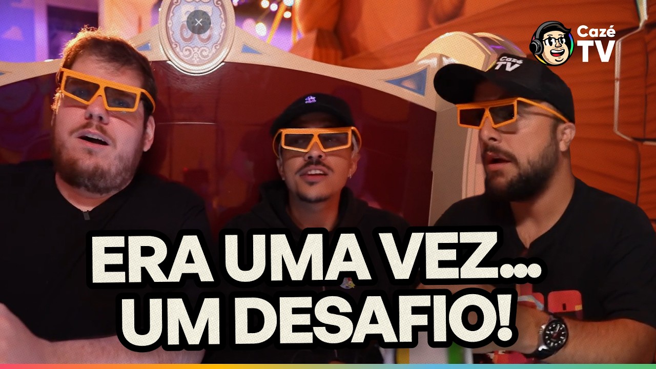 CAZÉ, CHICO E IGOR ENCARAM O DESAFIO MAIS MÁGICO DA VIAGEM!
