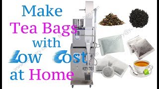 tea bag packing machine automatic and low cost for small business