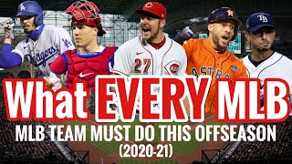 What Every MLB Team MUST Do This OFFSEASON! (2020-21)