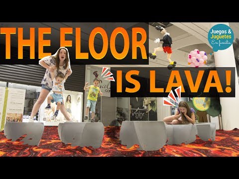RETO EL SUELO ES LAVA + Vlog // The floor is lava
