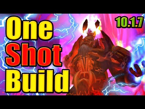 Best Elemental Build Shaman Gear Stats Burst Rotation 10.1.7 Wow Dragonflight World of Warcraft PvP