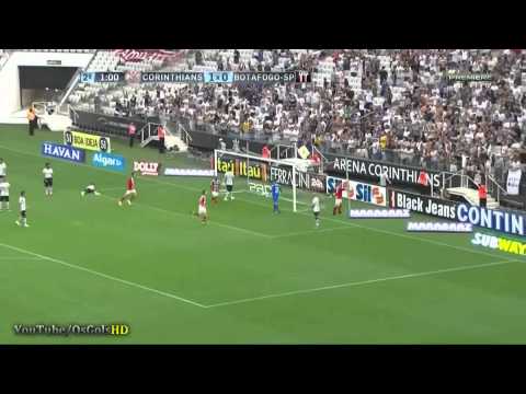 Corinthians 2 x 1 Botafogo SP Campeonato Paulista 2015