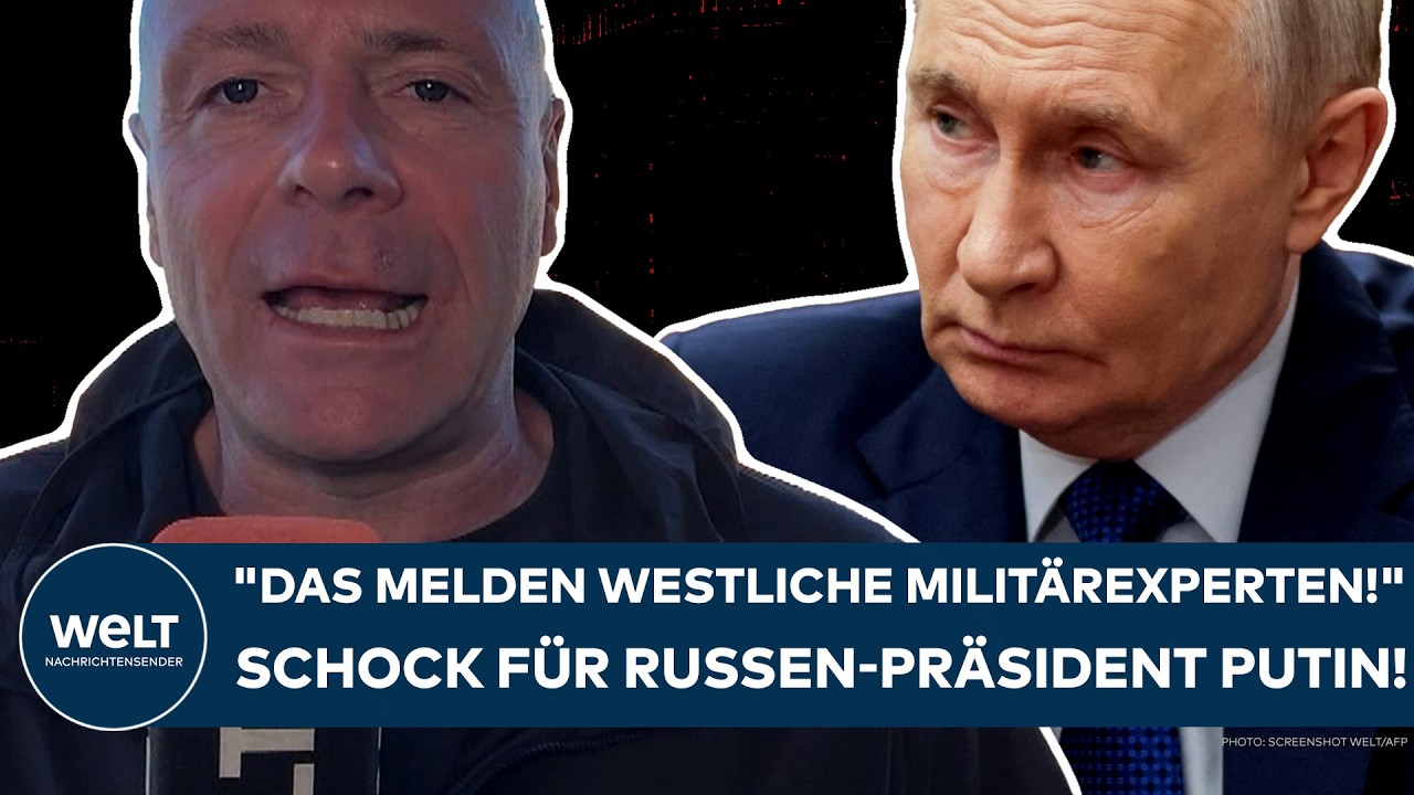 UKRAINE-KRIEG: "Das melden westliche Militärexperten!" Schock für Russen-Präsident Wladimir Putin!
