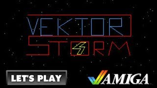 LET'S PLAY: VEKTOR STORM (AMIGA - With Commentary)