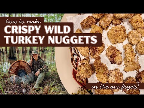 How to make airfryer WILD TURKEY NUGGETS *crispy!!