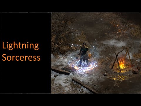 Lightning Sorceress vs Diablo clone d2r