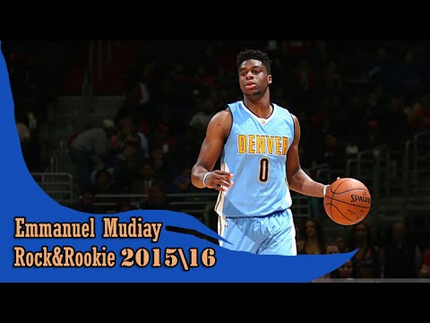 Emmanuel Mudiay 02.03.2016 (9 Pts, 6 Ast) - Full highlights vs Jazz