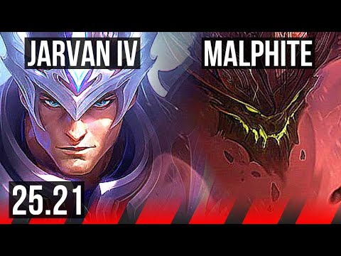 JARVAN IV vs MALPHITE (TOP) | 7/1/5 | NA Master | 25.21