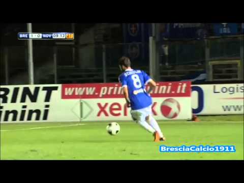 Brescia Calcio - Novara Calcio (1-1) - 3^Giornata - Serie B Eurobet 2013/14 (HD)