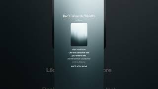 Don’t Follow the Whistles