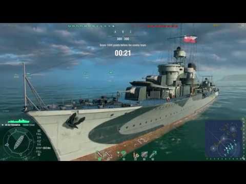 World of Warships - Polish Destroyer ORP Błyskawica