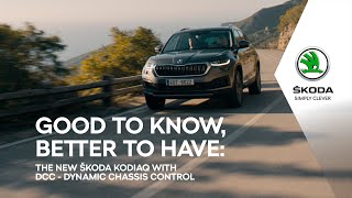 The new ŠKODA KODIAQ: DCC - Dynamic Chassis Control Trailer