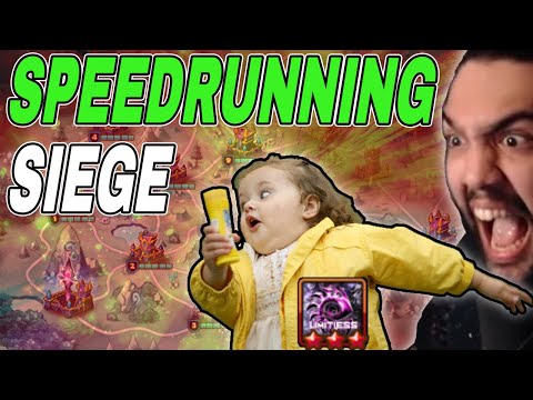 FASTEST Siege! And It Was In A Tournament - Summoners War