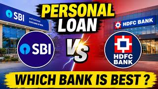 SBI vs HDFC Personal Loan 2026 🔥 Interest Rate, Processing Fee, Eligibility | Wh
