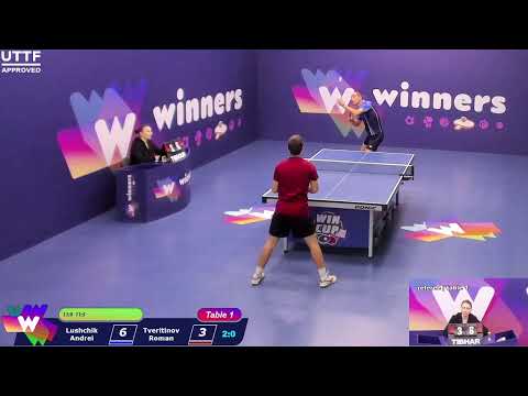 WINners CUP table 1  13.11  Lushchik Andrei - Tveritinov Roman    12:30