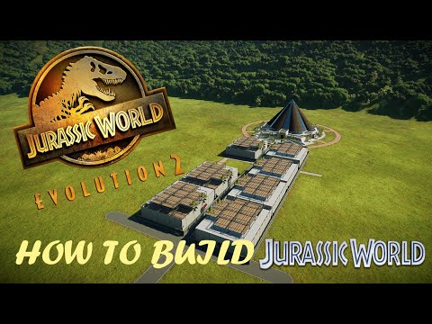 HOW TO BUILD JURASSIC WORLD! || JWE 2