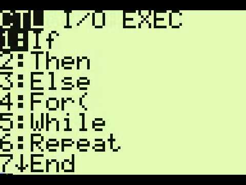 The HELLO WORLD program - Output( - for TI 83/84