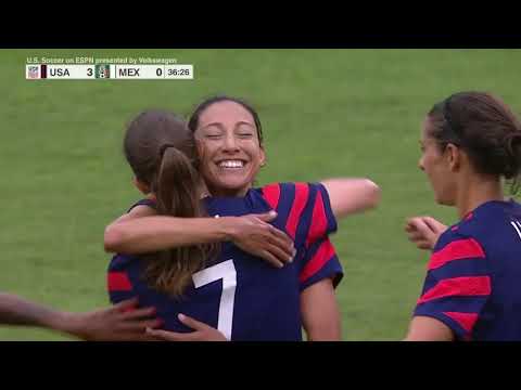 USWNT vs Mexico Women's Soccer Friendly July - 5 - 2021