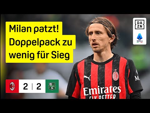 AC Milan - Sassuolo Calcio | 15. Spieltag | Serie A | DAZN Highlights