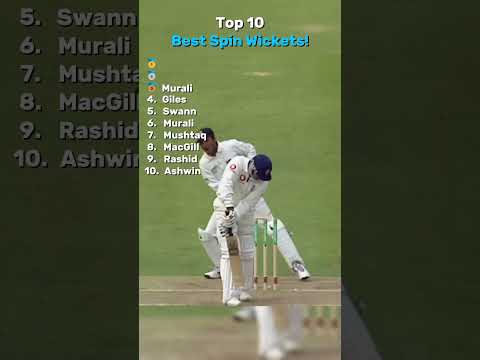 Top 10 Best Spin Wickets!