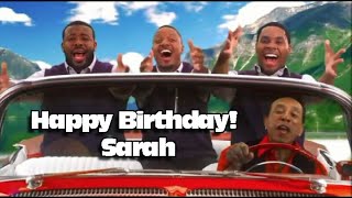 Happy Birthday! Sarah