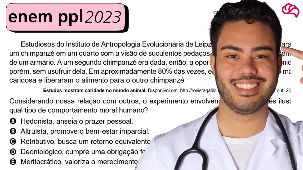 Resolução em Vídeo — Questão 48 ENEM 2023 PPL