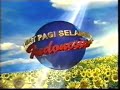 Bumper Break Selamat Pagi Indonesia TPI Sampai Tahun 2002 Tahun Awal Dipakai Belum Diketahui