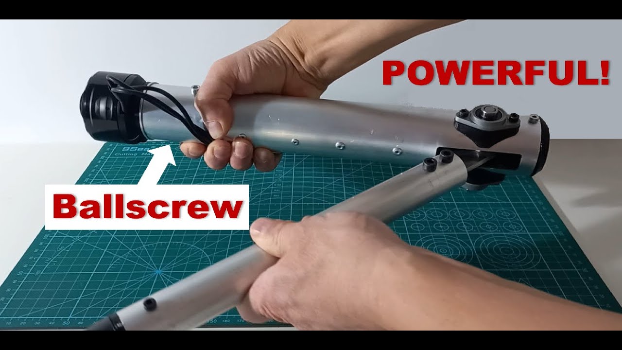 Build a Ball-screw Actuator for a Leg Joint