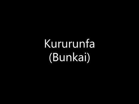 Goju Ryu Kururunfa Kata & Bunkai (Morio Higaonna)