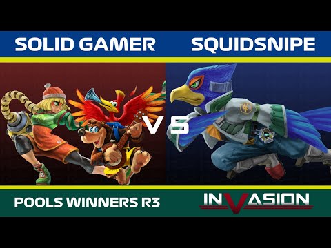 Invasion 2022: Pools Winners R3 SolidGamer (Minmin,Banjo) Vs Squidsnipe (Falco)