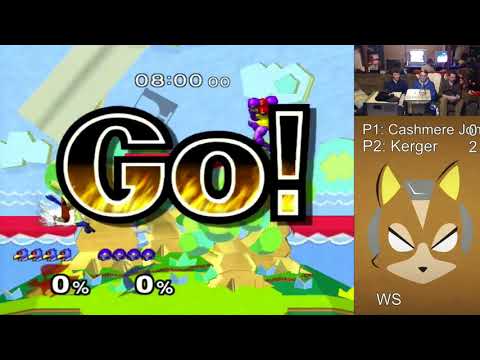 Justin Joe's Basement Bash 1 WS - Cashmere John (Fox, Falco) vs. Kerger (Samus)